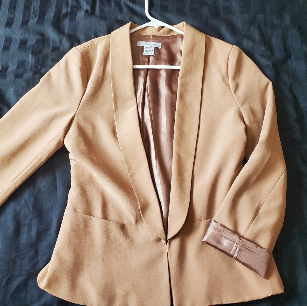 Swool Tan Blazer - Picture 2 of 9
